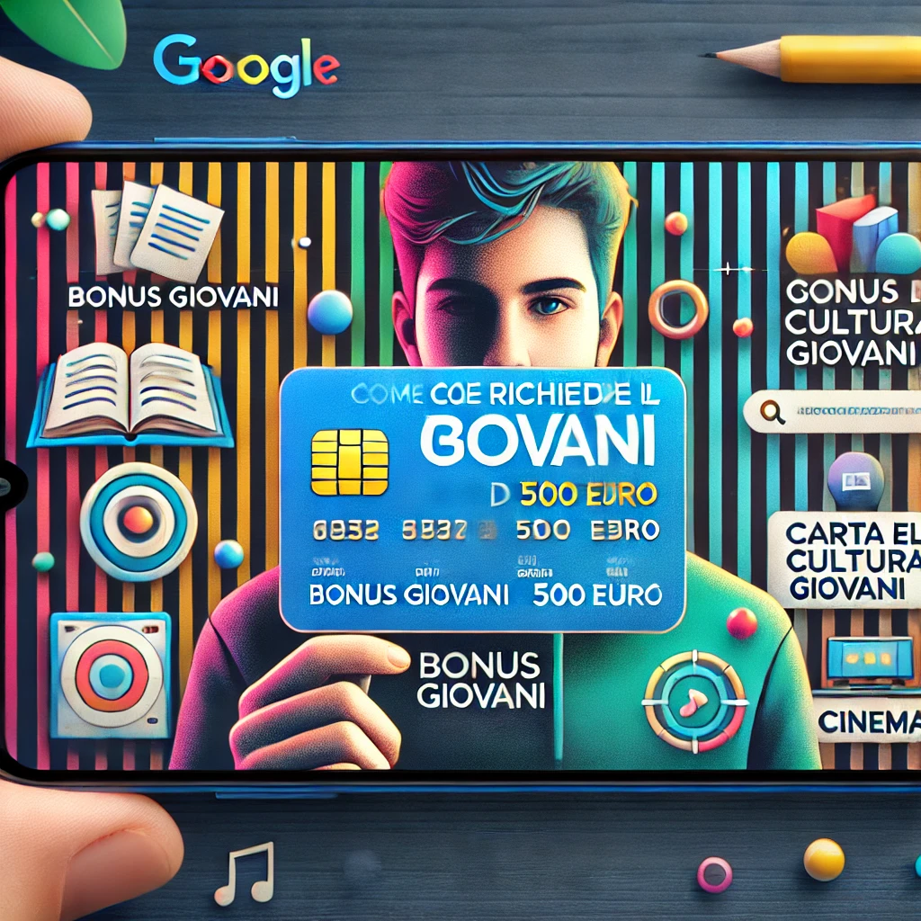 Bonus giovani 500€ 2024: Carta della Cultura Giovani